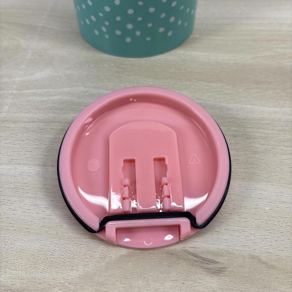 The Pioneer Woman Maverick Garden Tumbler Stainless Steel 20 oz Aqua Teal Pink - Picture 10 of 11